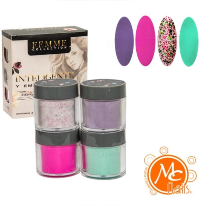 COLECCION ACILICOS INTELIGENTE Y EMPRENDEDORA MC NAILS